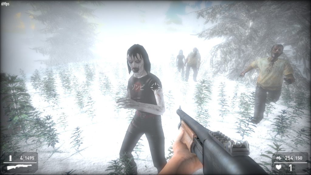 Steamカスタマーレビュー不評 視界が悪い雪山でゾンビを道しるべにマラソンするゲーム Xmas Zombie Rampage 怒涛の10連発企画 適当に生きる